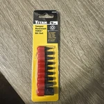 Titan Tamper Resistant Torx Bit Set. Fixed Price $12.29.