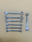 7 Piece Craftman Combination Midget Wrenches Sae- Metric Ignition. Fixed Price $14.99.