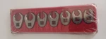 Snap-on 207sfrh Sealed Drive Flare Nut Crowfoot Wrench Set. Fixed Price $177.00.