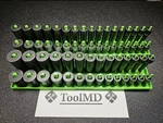 Snap-on Tools New 62pc 1/2" Drive 6pt Impact Shallow / Deep Master Socket Sets. Fixed Price $2395.00.