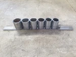 Snap-on 1/2" Drive Swm 19 - 24mm 12 Point + A270 Rail Oragniser. Fixed Price $133.95.