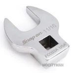 Snap On Crowfoot Wrench 3/8" Drive 11/16" Open End Fco22a Usa Made. Fixed Price $11.75.
