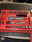 Sexy Sears Craftsman Usa Nos 3/8 Drive Socket Set 33429 29pc Metric Sae Driver. Fixed Price $99.00.