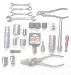 Tool Drawer Lot Of 22. Cresent, Craftsman, Williams, Mac, Dunlap, Indestro, Napa. Fixed Price $49.90.