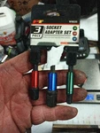 Performance Tool W9035 - 3 Piece 20/2" Inch Socket Adapter Set, 9178. Fixed Price $14.99.