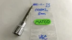 Matco Tools 1/2" Drive 8mm Metric Head Bolt Socket Driver Usa Cxy8m2 Nice!. Fixed Price $24.99.