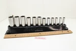 Snap On Sfsm8-sfsm19 8-19mm 12 Piece 6 Point Metric Chrome Deep Set Usa. Fixed Price $185.99.
