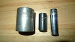 (3) Cornwell Sockets: 3/4" Dr.12-hs8 1 1/16", 3/8" Dr. P2216l 1/2",t2214l 7/16". Fixed Price $28.99.