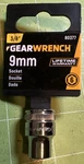 Gearwrench 3/8 Drive 9mm Shallow Socket - 6 Point 80377 Chrome New. Fixed Price $7.99.