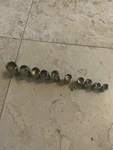 Snap On 10 Pc 3/8 Dr 12 Point Shallow Swivel Socket Set - 15/16. Fixed Price $250.00.