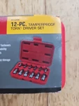 Mac Tools 12-pc Tamperproof 1/4" & 3/8" Dr Torx Set St12hb. Fixed Price $121.72.