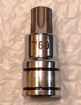 Matco Tools C60txv, 1/2" Socket Driven, T60 Torx Bit.. Fixed Price $18.49.