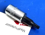 Mac Usa 1/4" Drive Standard Length Chrome T20 Torx Socket Wrench Driver Mt20 New. Fixed Price $29.99.