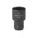 Craftsman Universal Max Axess Socket 1/4 Inch Drive - 11 Mm Used Good. Fixed Price $28.04.