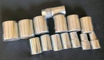 Vintage Husky 14pc 1/2" Drive 12-point Sae Shallow Socket Set + Spark Plug Sckt. Fixed Price $22.95.