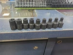 Matco Recessed Inverted Tox Impact Socket Set 3/8" Drive Adv Sbpxr9v. Fixed Price $69.95.