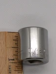 Vintage Craftsman 3/8" Drive 11/16" 12 Point Shallow Socket Sae G 44336 Usa Nos. Fixed Price $8.89.