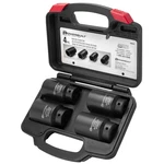 Powerbuilt 4 Piece Axle Nut Socket Set, 30mm 32mm 34mm 36mm One Size, Black. Fixed Price $84.64.