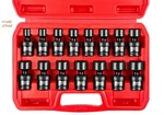 Wett 3/8" Drive 15pcs Impact Swivel Socket Set, Metric 8-22mm Cr-mo Steel. Fixed Price $49.99.