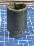 Sk Hand Tools 34248 - 1/2" Dr. 1-1/2" 6pt Deep Fractional Impact Socket Usa. Fixed Price $25.46.