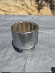 Craftsman 2-3/8" 12pt Socket 3/4" Drive P/n 47563 -v- Series Made In Usa. Fixed Price $35.00.