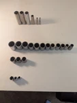 Vintage Craftsman Socket Lot - V & Vv Series 1/4" 3/8" 1/2" Drive 24 Pcs. Fixed Price $49.00.