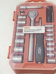 Hdx 35-piece Sae Socket & Bit Set W/ Original Case. Fixed Price $17.50.
