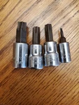 Matco Tools 4pc Torx Socket Set T50, T47, T55 And T8. Fixed Price $22.95.