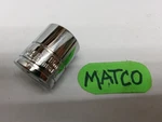 Matco Silver Eagle Tools 3/8" Drive 18mm Metric Shallow Socket B18m6se New!. Fixed Price $14.99.