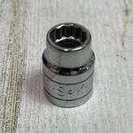 3/8 Sk Tools Usa 45212 Drive 12 Point Sae Chrome Shallow Socket Nos S-k. Fixed Price $7.79.