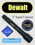 Dewalt 5" Black Oxide Impact Extension 1/2" Drive 73-904d 1/2 In. X. Fixed Price $11.01.