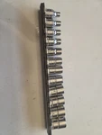 Snap On 12 Piece 1/4" Drive Shallow Metric 6 Point Socket Set 4mm To 14mm. Fixed Price $120.00.