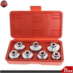 7 Pcs Set Oil Filter Cartridge Socket Tool Metric 24 27 29 30 32 36 38mm. Fixed Price $17.96.