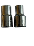 Stanley 6 Point 1/2" Drive 3/8" And Sockets 86-442 86-444. Fixed Price $9.88.