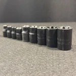 9 Snap-on Impact Socket 1/4 -3/8" Drive E5 6 7 8 &e10 12 14 16 18 Shallow E Torx. Fixed Price $119.00.