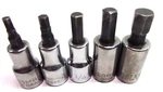 Lot Of 5 Craftsman 3/8 Inch Drive Hex Bit Sockets 5/32" - 3/8". Fixed Price $20.00.