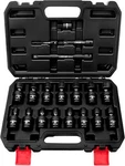 Llndei 3/8" Drive Universal Impact 19-piece 3/8 Swivel Socket Set. Fixed Price $99.99.