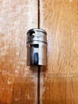 Snap On 3/8" Drive 5/16" Sae Chrome Hex Screwdriver Bit Socket Fbs9. Fixed Price $18.00.