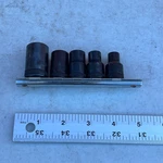 Napa 3/8" Drive External Torx Ntt418 Impact Sockets E10 E12 E14 E16 E18 Nbt10. Fixed Price $28.00.