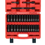 29 Pieces 1/2" Socket Set, Drive Deep Impact Set With 3", 5", 10" Exte.... Fixed Price $70.46.