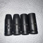 Nos Vulcan Tools 4pc Metric Deep Impact Socket Set, 3/8 Drive, 6 Point Usa. Fixed Price $32.50.