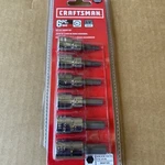 New Oem Craftsman Cmmt34447 3/8 In. Drive Sae 6 Point Hex Bit Socket Set Pc. Fixed Price $28.99.