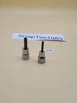 Snap-on Tools Fa8e 3/8 Dr 1/4 Sae Chrome Hex Bit Socket + Fa5a 5/32" Usa. Fixed Price $33.90.