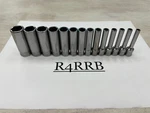 Snap-on Tools New 14pc 1/4" Drive Metric Fdx Deep 6pt Socket Bonus Set 114ystmmy. Fixed Price $279.95.