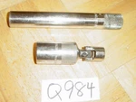 Matco Tools 2 Piece 3/8 Drive Spark Plug Sockets Long 5/8 & Swivel 13/16. Fixed Price $90.00.