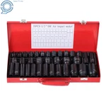 35pcs 1/2" Deep Impact Socket Set Drive 8-32mm Metric Garage Sae With Case. Fixed Price $40.98.