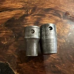 Snap-on Tools Im140 7/16" Size Sae 6-12 Point 1/2" Drive Shallow Impact Sockets. Fixed Price $10.00.