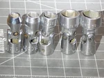 Mac 5pc Sae 1/2" Drive Swivel Universal Socket Set 15/16" 6pt Vu Vu306 Dr. Fixed Price $123.49.