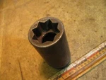 Snap On Spr432 1" Deep Impact Socket 1/2" Drive 8 Point Double Square. Fixed Price $24.00.