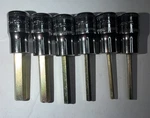 Snap-on Tmam6e 6 Pc 1/4" Drive Metric Standard Hex Bit Socket Set 2 2.5 3 4 5. Fixed Price $75.00.